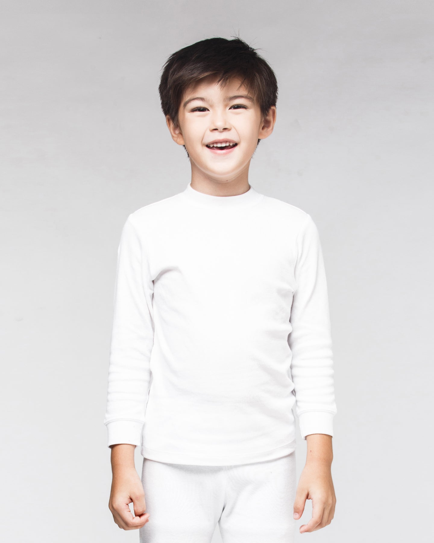 Children's Unisex Mock Neck Top