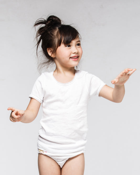 Girls Scoop Neck Tee