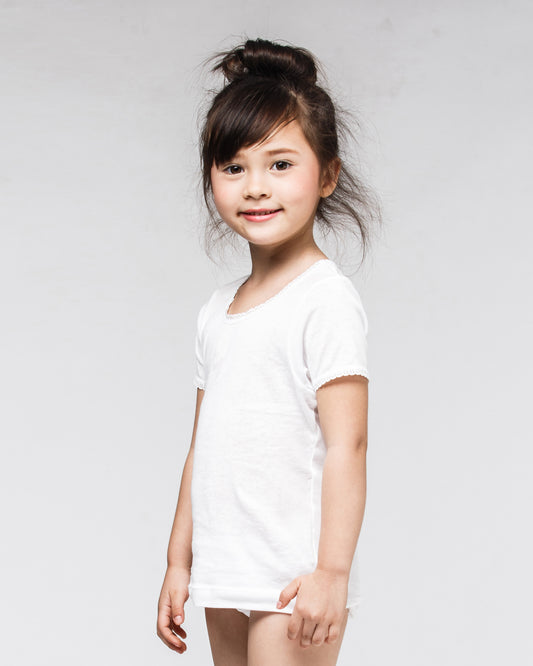 Girls Scoop Neck Tee