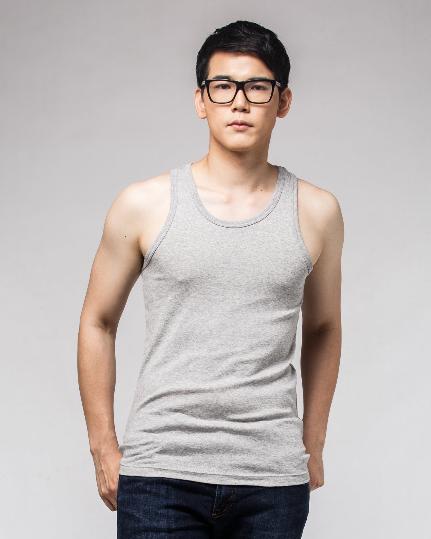 Men's Scoop Neck tank