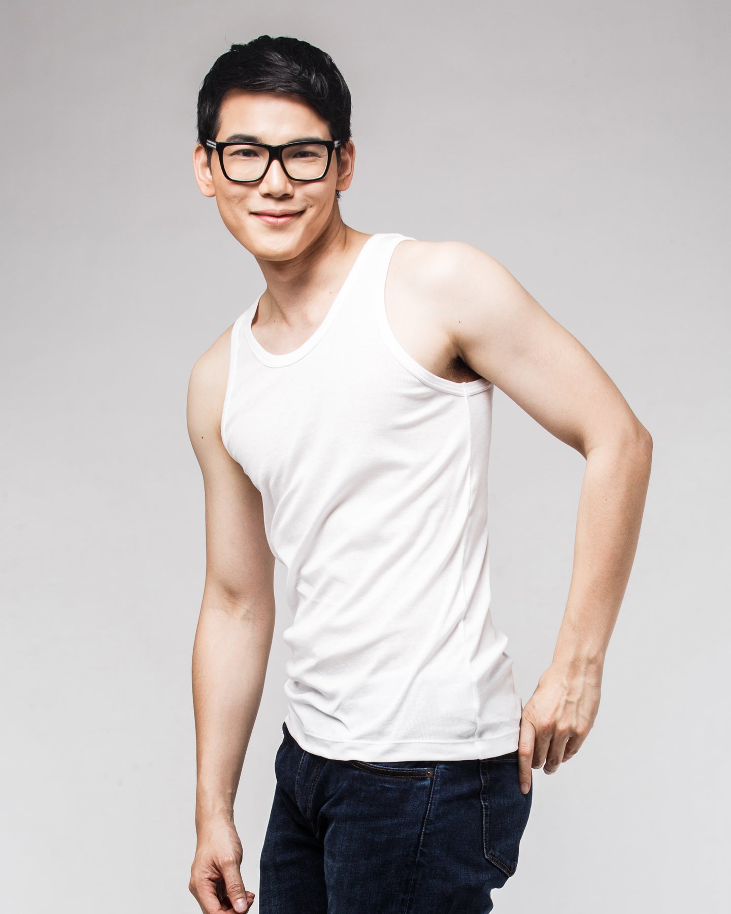 Men's Scoop Neck tank