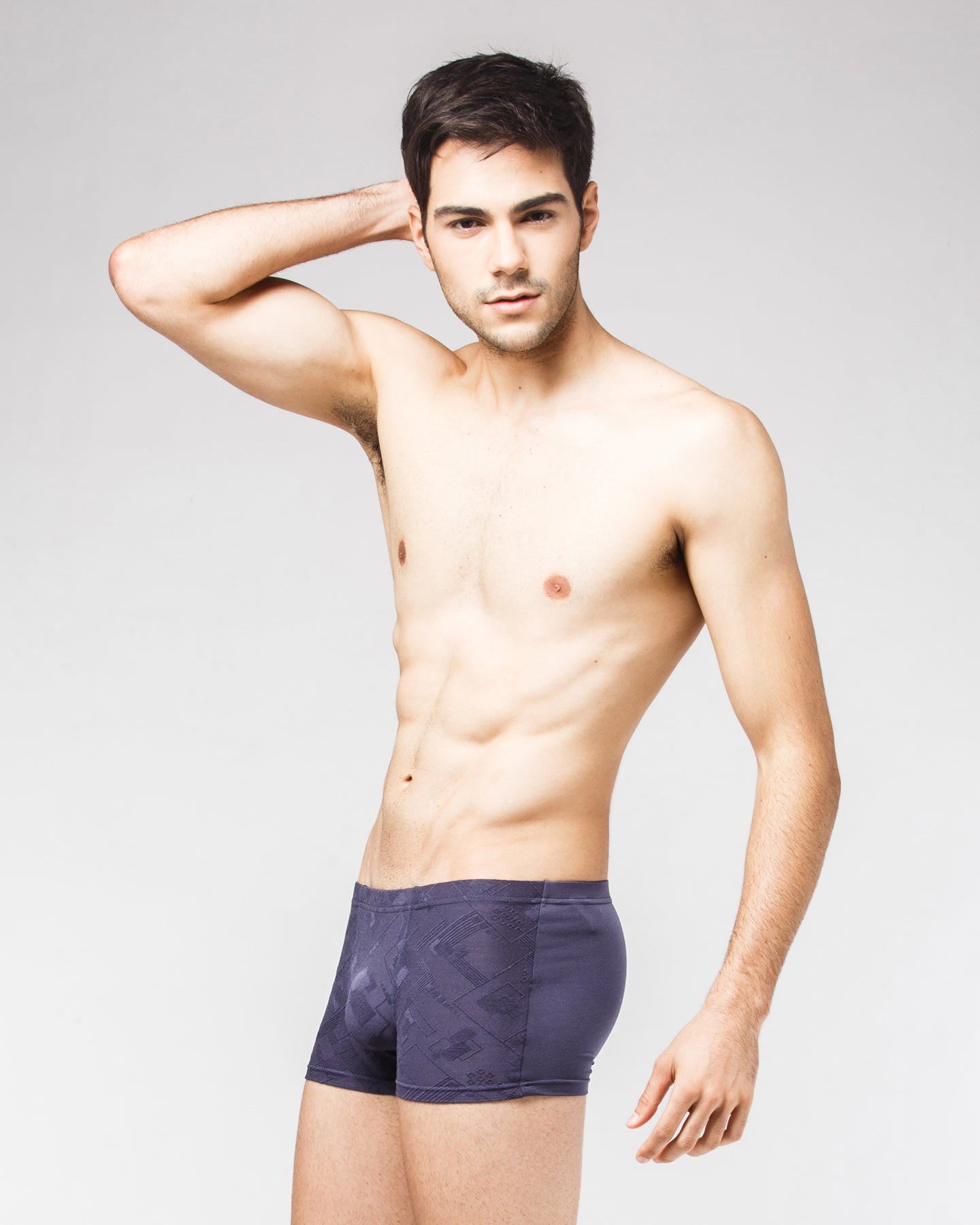 Men's Jacquard Print Boxer Briefs