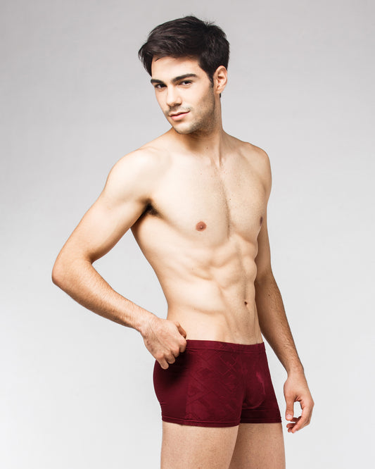 Men's Jacquard Print Boxer Briefs