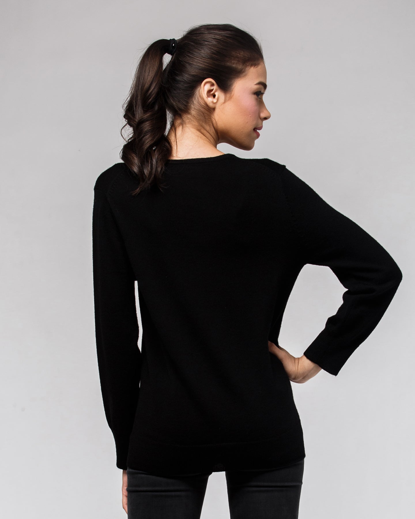 Women's Classic V Neck Thermal Top