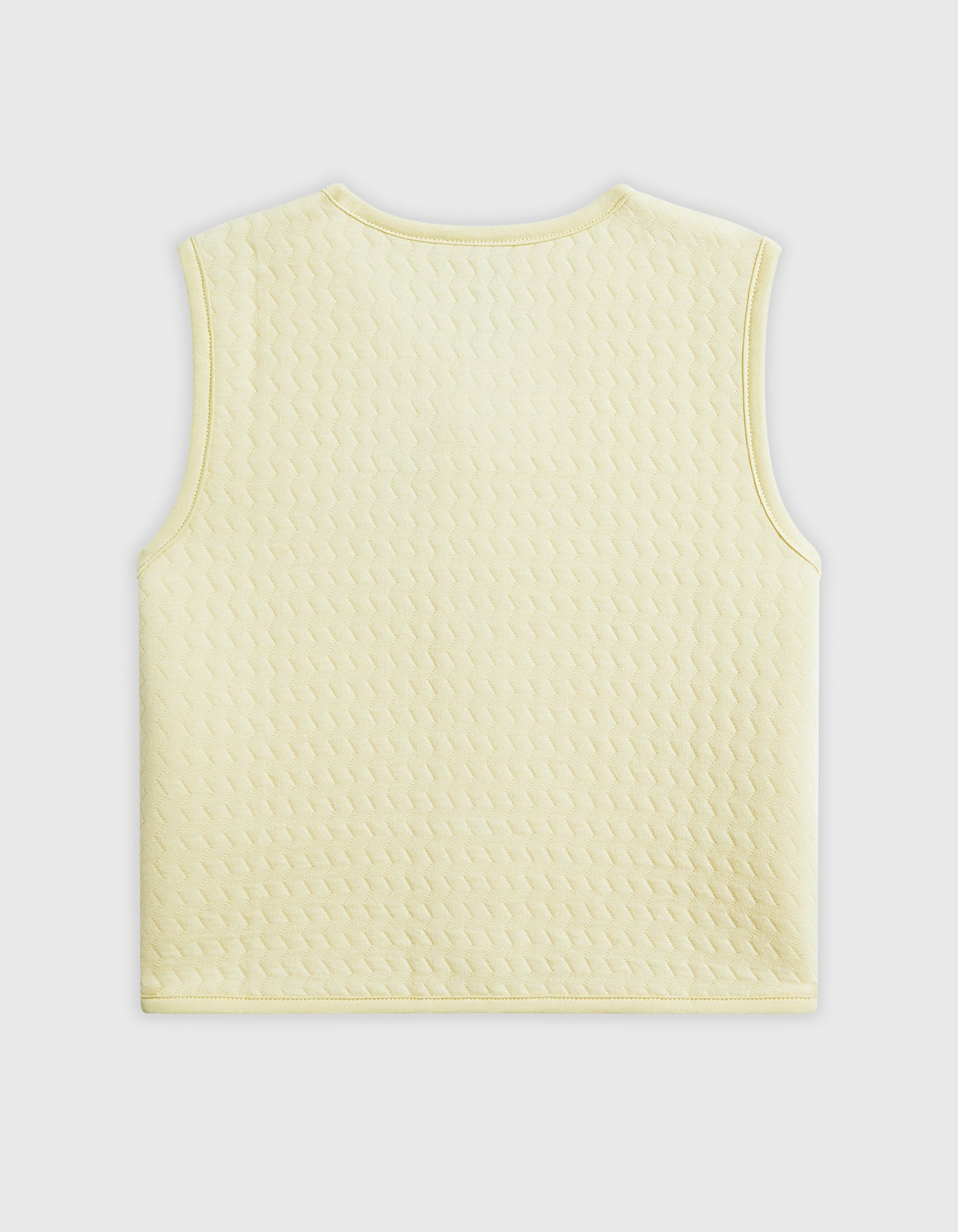 Infant's Knitted Button Up Vest