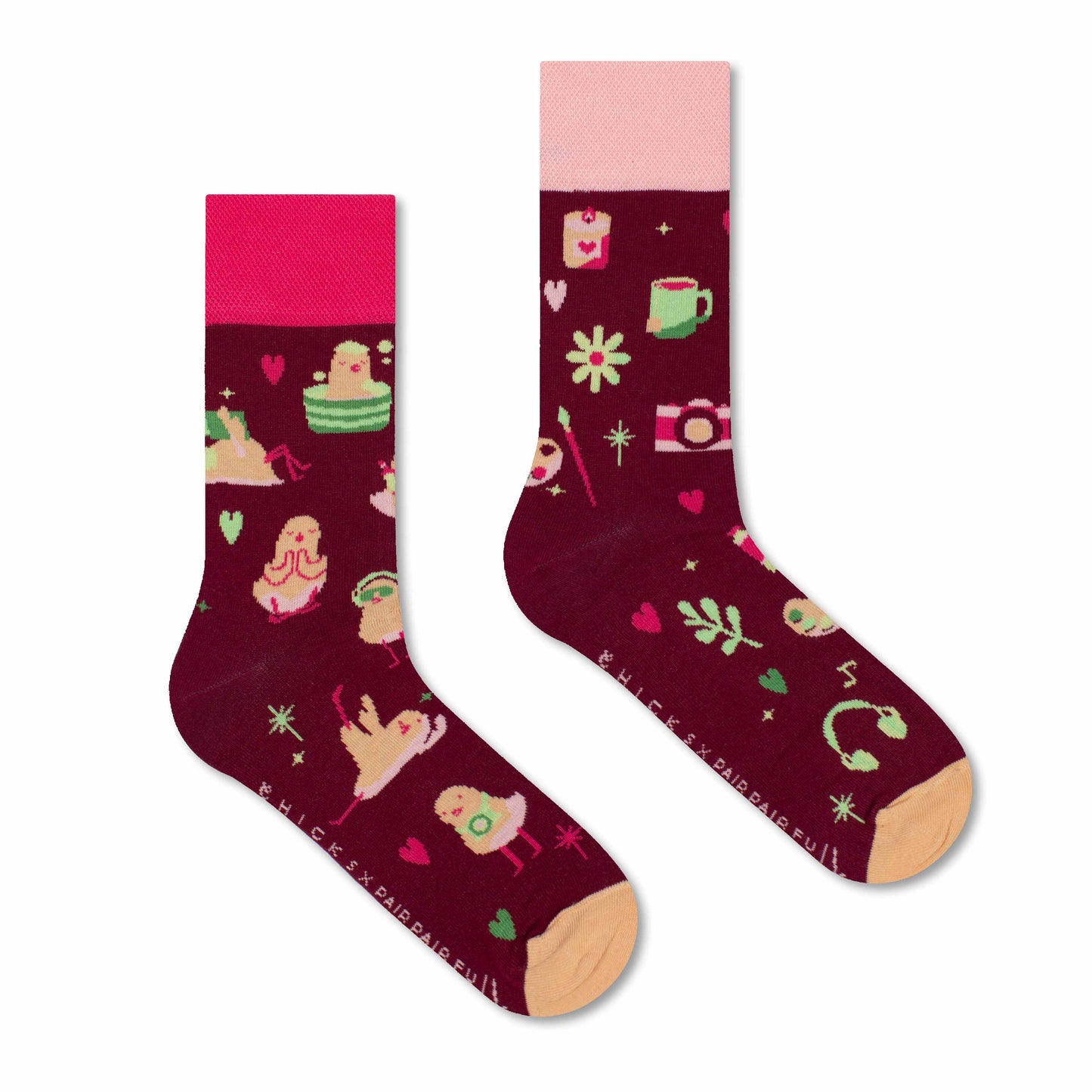 Cotton Socks - Glow From Within